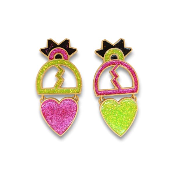 Pendientes CORAZON de Atlantis