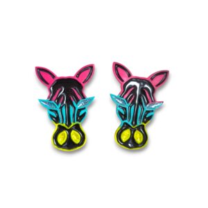 Pendientes Cebras CRIS