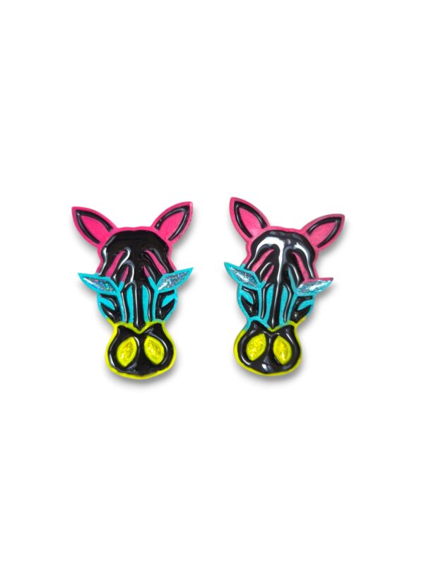 Pendientes Cebras CRIS