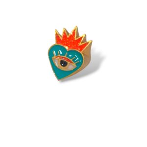 Anillo corazón reina marina