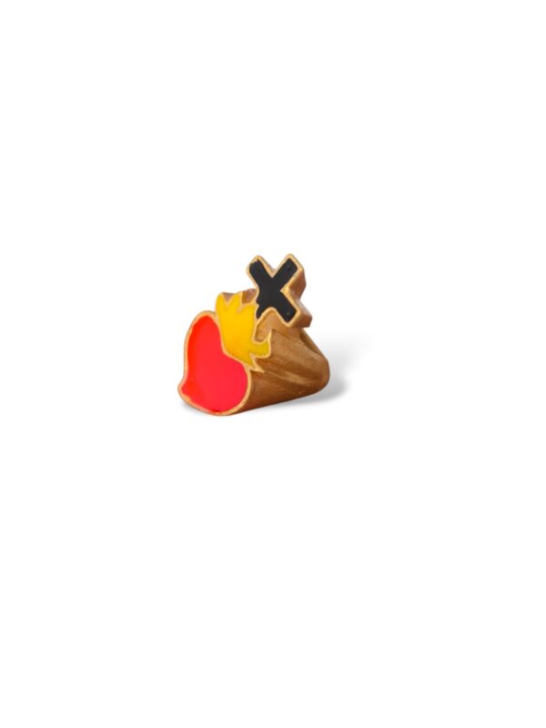 Anillo Corazón Ardiente Mystic - Imagen 2