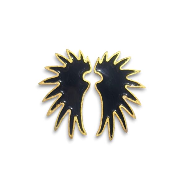 Pendientes Fly Midi negro